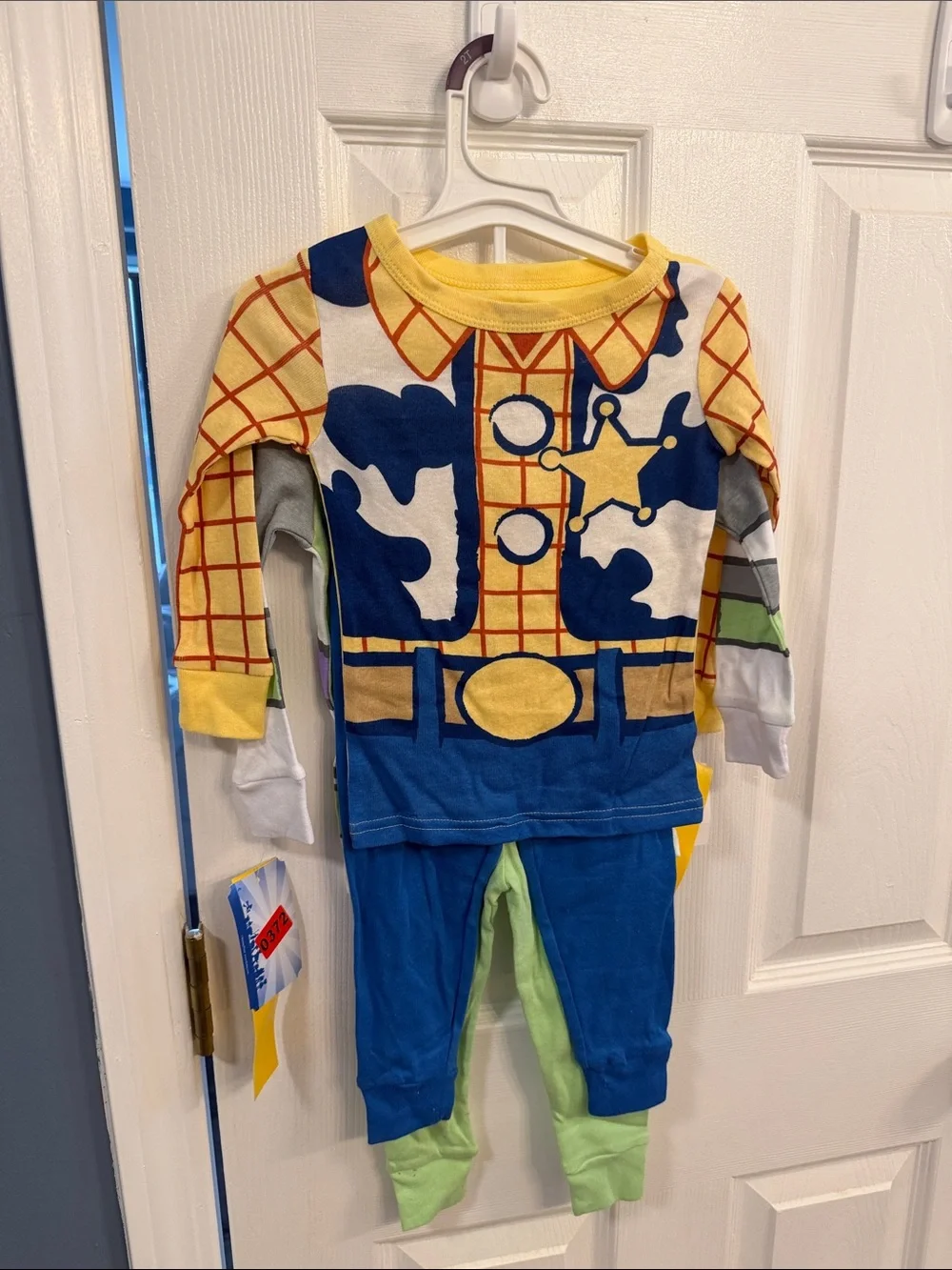 •DISNEY• Toy Story 2-pc Long Sleeved Pajamas - Buzz Lightyear & Woody NWT